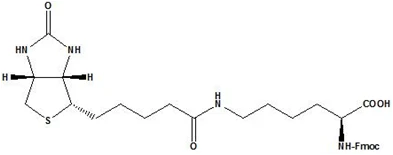 Fmoc-Lys (Biotin) -OH
